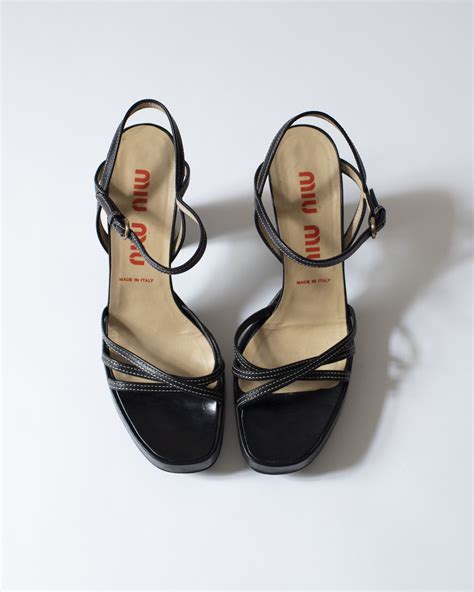 vintage miu miu sandals